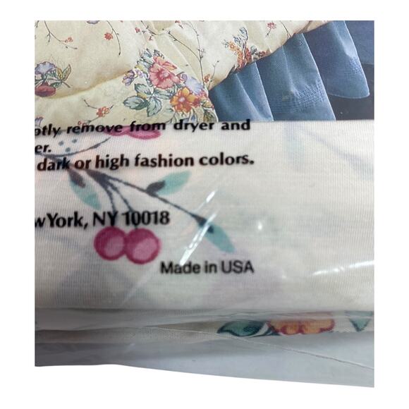 Springmaid Vintage Heritage Stencil Double Flat Fitted Standard Cases Sheet Set - Picture 6 of 6